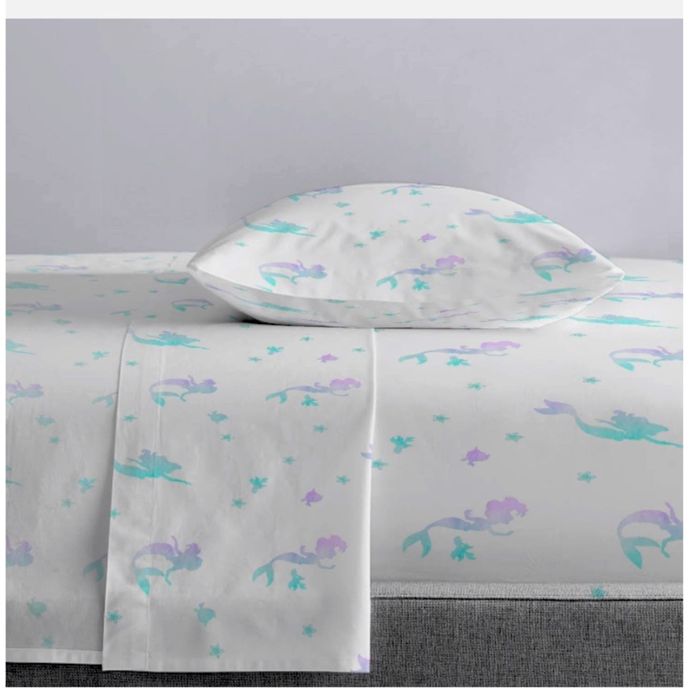 Disney Mermaid Sheets